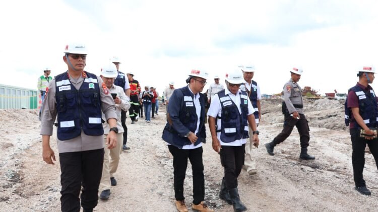 Kapolda Kaltara Dampingi Gubernur Tinjau Kawasan Industri Strategis PT. KIPI dan PT. KAI