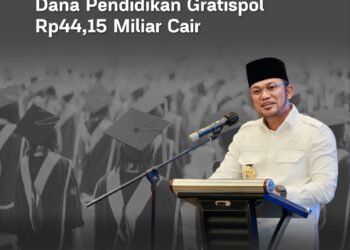 Cair dalam Satu Jam, Dana Gratispol Rp44,15 Miliar Masuk ke Tujuh PTN Kaltim