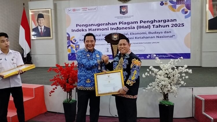 Bulungan Raih Penghargaan Indeks Harmoni Indonesia 2025