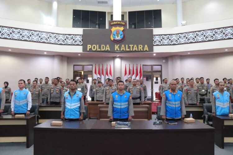 Polda Kaltara Ikuti Pelaksanaan Pakta Integritas dan Pengambilan Sumpah Peserta Seleksi SPPK, Sespimma, dan SIP Polri T.A 2026