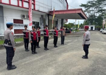 Polresta Bulungan Pastikan Turnamen Domino Kondusif