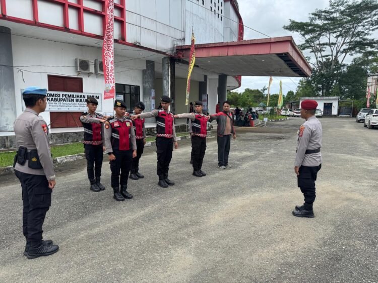 Polresta Bulungan Pastikan Turnamen Domino Kondusif