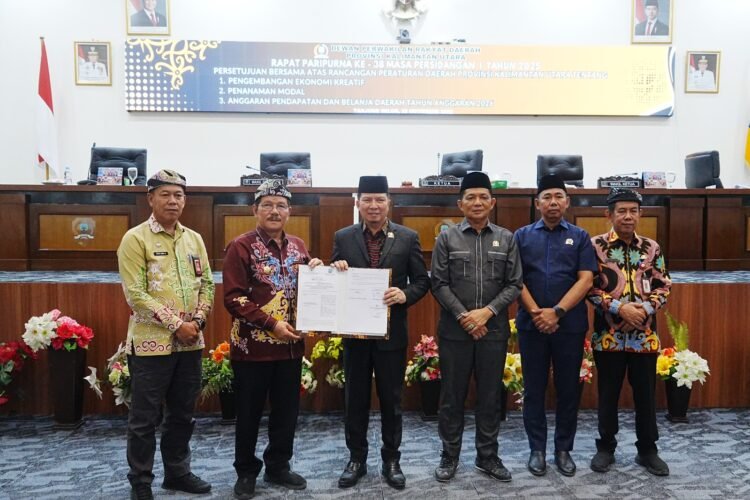 Tiga Ranperda Disetujui, Dua Diantaranya jadi Fondasi Perekonomian Kaltara