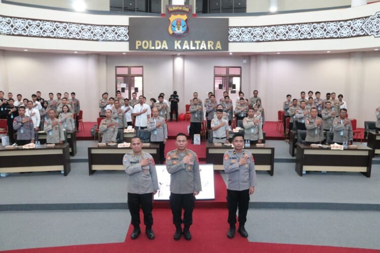 Biro Rena Polda Kaltara Gelar Rakernis Fungsi Perencanaan Umum dan Anggaran Tahun 2025