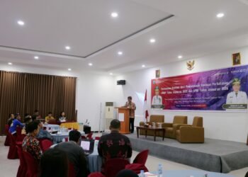 Staf Ahli Gubernur, Robby buka kegiatan Penyusunan Rencana Aksi Pembangunan Kawasan Perbatasan di Kota Tarakan