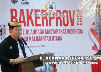 Kaltara Masuk 20 Besar Pornas, Kormi Pacu Pembinaan Olahraga Masyarakat   