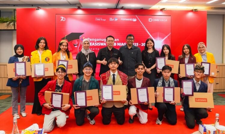 Dukung Kemajuan Pendidikan, CIMB Niaga Umumkan 50 Penerima Beasiswa 2025