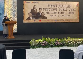 Wahida Baharuddin Upa Ceritakan Draf Badan Reforma Agraria di Forum Pengukuhan Pengurus Pusat JMSI