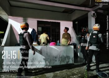 Ciptakan Kondusifitas Wilayah, Polresta Bulungan Gelar Patroli dan Sambang di Daerah Rawan serta Objek Vital