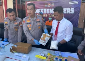 Pengiriman Sabu ke Bontang Digagalkan, Kapolres Ungkap Modus Pengiriman