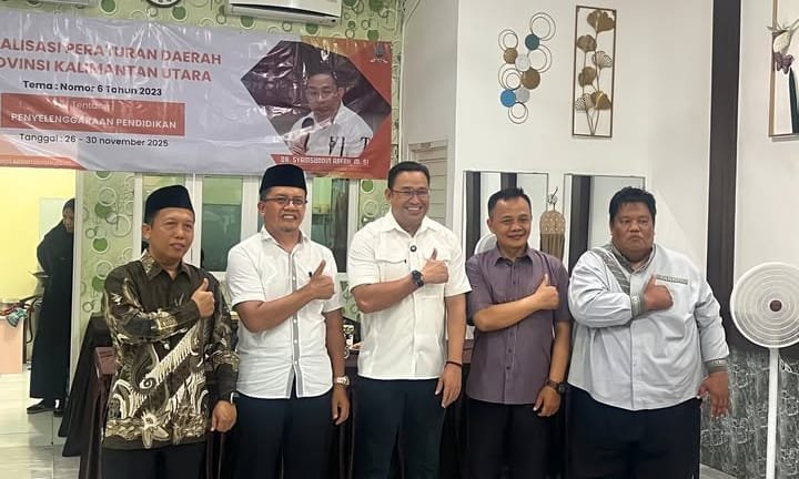 Perda Pendidikan Disosialisasikan di Tarakan, Syamsuddin Tekankan Pemerataan Layanan Mutu