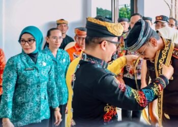 Bupati Ibrahim Ali Sambut Kajati Kaltara di Tana Tidung