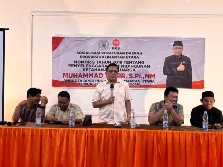 Nasir Ajak Warga Nunukan Perkuat Fondasi Moral dan Sosial Keluarga