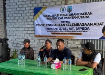 Rismanto Tekankan Pentingnya Lembaga Adat dalam Sosialisasi Perda di Nunukan