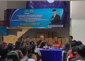 Ruman Tumbo Sosialisasikan Perda Pencegahan Narkoba di Nunukan