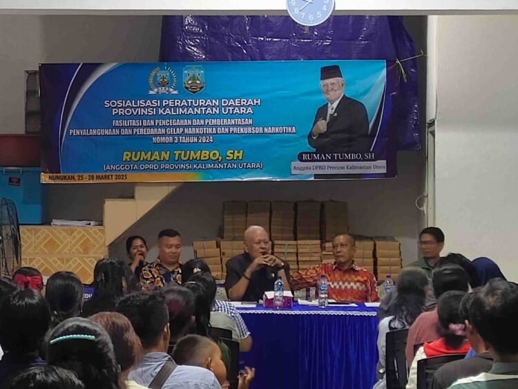 Ruman Tumbo Sosialisasikan Perda Pencegahan Narkoba di Nunukan
