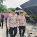 Kapolda Kaltara Tinjau Langsung Lokasi Kebakaran di Kampung Bugis Tarakan