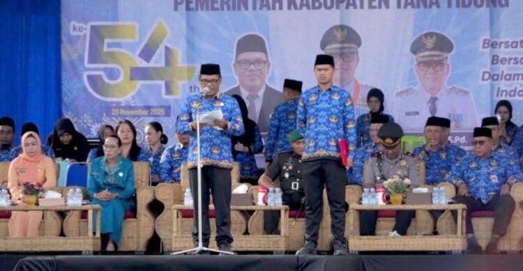 HUT KORPRI ke-54, ASN Tana Tidung Didorong Tingkatkan Pelayanan Profesional dan Berintegritas