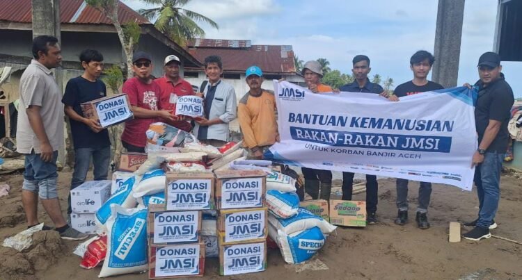 JMSI bantu korban banjir bandang di Aceh   