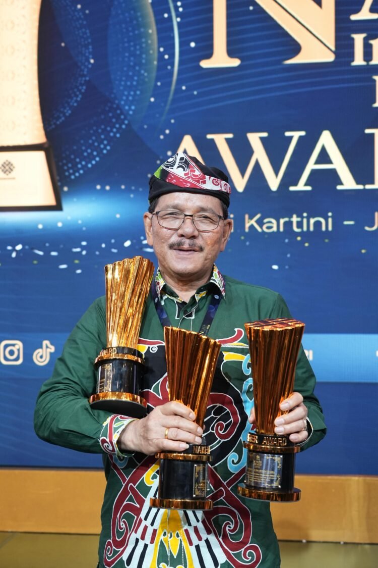 Kaltara Raih Penghargaann Provinsi Kecil Terbaik 1 Naker Inspirational Leadership Award 2025 