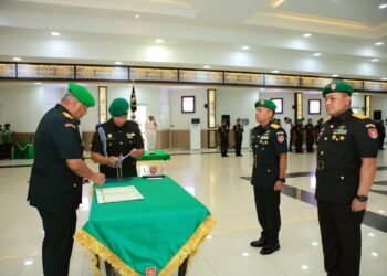 Pangdam VI/Mulawarman Pimpin Sertijab Kasdam dan Tradisi Satuan: Profesional, Adaptif, Berkelanjutan