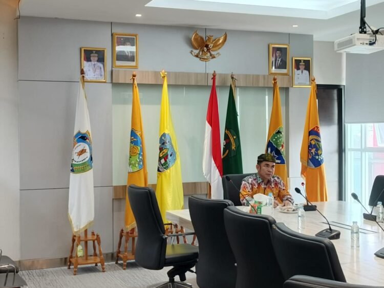 Mendagri Ingatkan Standar Keselamatan Bangunan, Pj Sekda Kaltara Hadir Secara Virtual