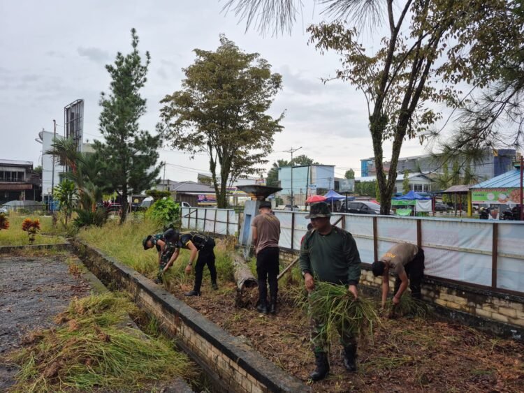 Polresta Bulungan Ikuti Karya Bakti Hari Juang TNI AD 2025