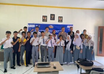 Satlantas Polresta Bulungan Sosialisasikan Safety Riding dan Driving ke Pelajar