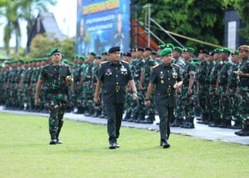 Estafet Kepemimpinan Kodam VI/Mulawarman Resmi Beralih