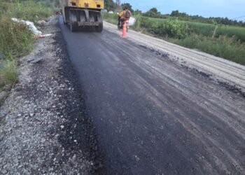 Ruas Jalan Strategis Bulungan Dikebut, Pengaspalan Target Rampung Akhir Tahun