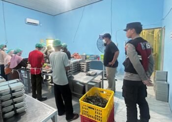 Polsek Tanjung Palas Utara Pantau Pendistribusian MBG untuk 1.717 Siswa