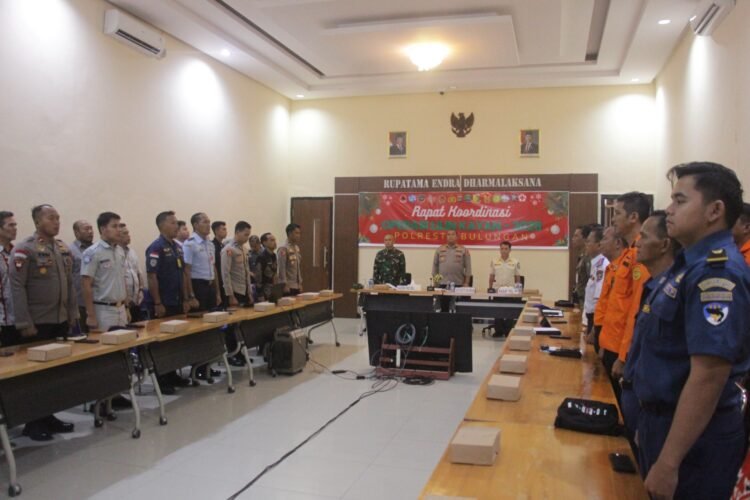 Operasi Lilin Kayan 2025, Polresta Bulungan Fokus Pengamanan Ibadah dan Arus Lalu Lintas