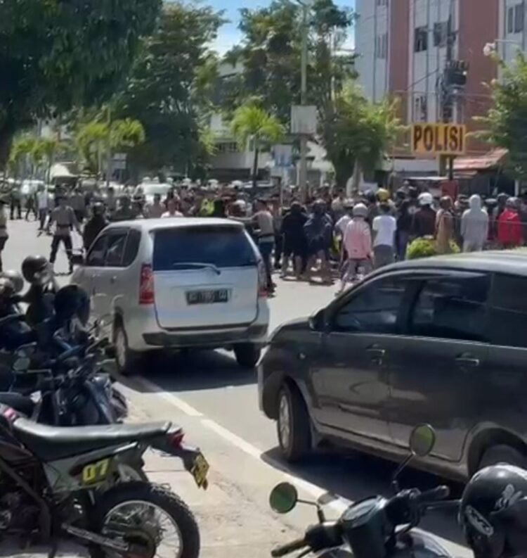 Insiden Depan Polres Tarakan Berawal dari Bentrok Peserta Pelatihan