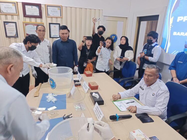 Sabu 707 Gram Dimusnahkan, Kurir Baru Pertama Kali Terjun Langsung Diciduk   