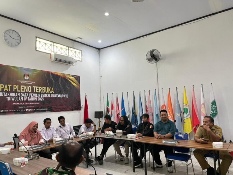 PDPB Triwulan IV, Bawaslu Tarakan Pastikan Data Pemilih Akurat dan Terbuka