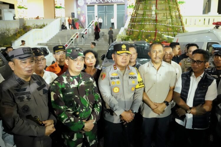 Sinergitas TNI-Polri, Forkopimda Provinsi Kaltim dan Pemkot Balikpapan Pastikan Pengamanan Natal Berjalan Lancar