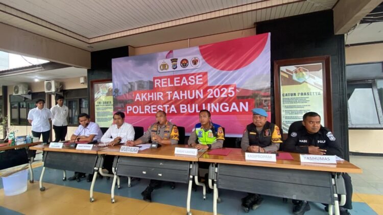 Kamtibmas 2025 Dievaluasi, Kasus Kriminal di Bulungan Naik 44 Persen