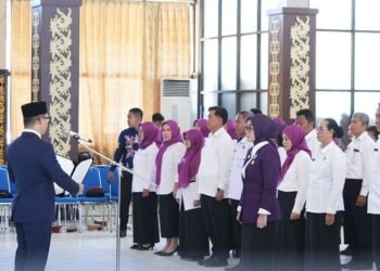 Optimalisasi Posyandu di Tana Tidung, Bupati Ibrahim Ali Lantik Pengurus Baru