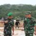Pangdam VI/Mulawarman Tinjau Langsung Progres Pembangunan Markas Batalyon 827 di Kutai Barat