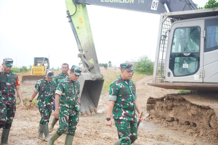 Pangdam VI/Mlw Lakukan Pengecekan Kesiapan Kunjungan Kerja Menhan RI