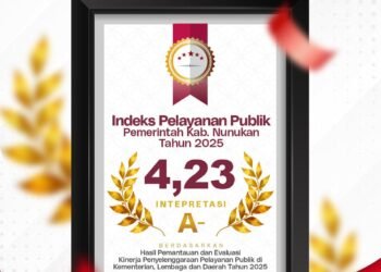 Kinerja Pelayanan Publik Nunukan Melonjak, Raih Nilai 4,32