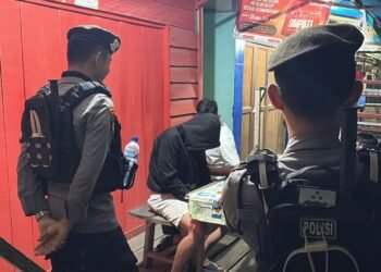 Ditsamapta Polda Kaltara Gelar Patroli Dialogis, Warga Rasakan Aman di Malam Hari