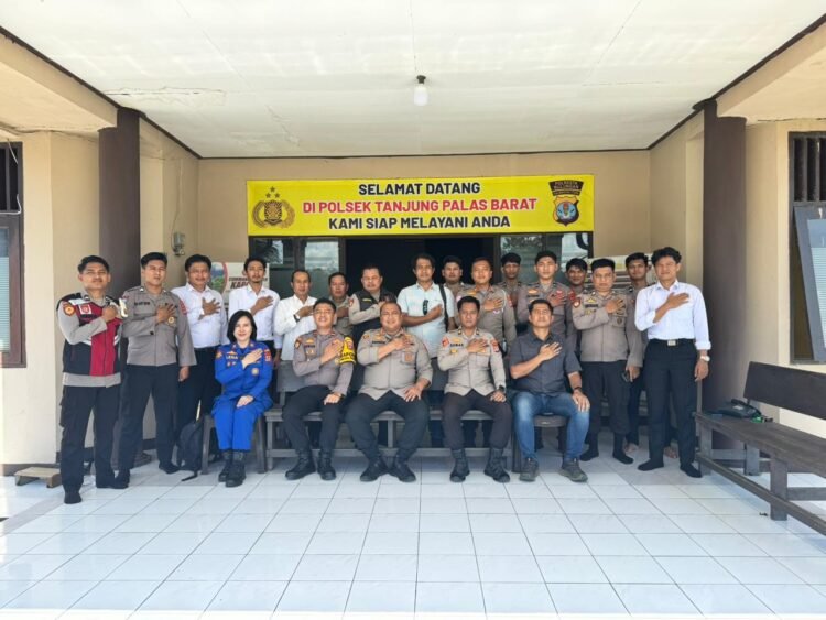 Kapolresta Bulungan Kunjungi Polsek Peso, Tekankan Disiplin dan Profesionalisme Personel