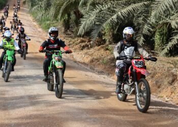 Melewati Jalur Terjal dan Perkebunan Sawit, Kapolda Kaltara Pimpin Patroli Roda Dua ke Pelosok Bulungan