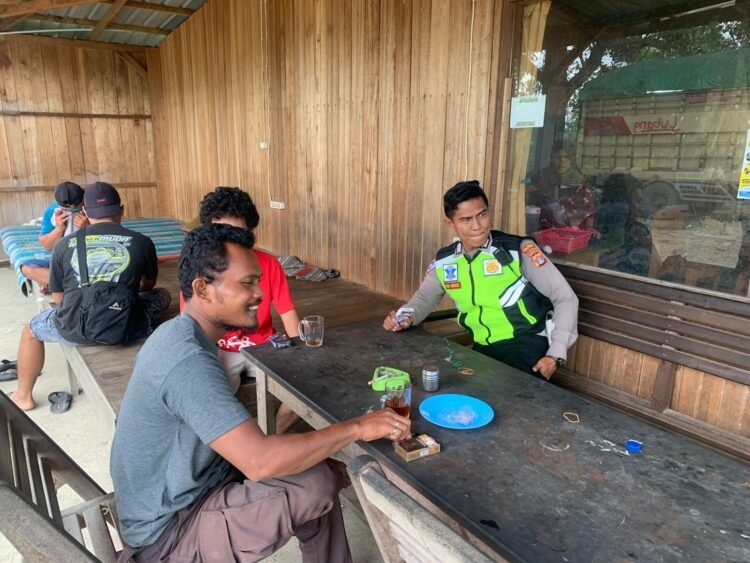 Polantas Menyapa, Sat Lantas Polresta Bulungan Hadirkan Patroli Humanis Demi Keselamatan Pengguna Jalan