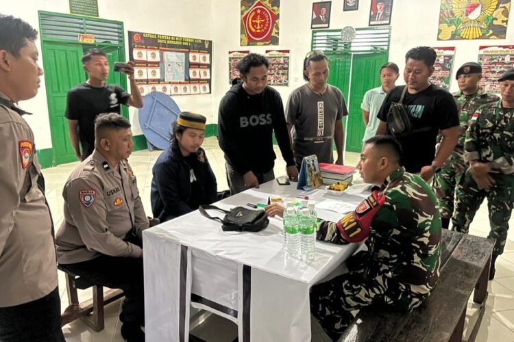 Satgas Pamtas Yonkav 13/SL Gagalkan Peredaran Sabu di Perbatasan Sebatik