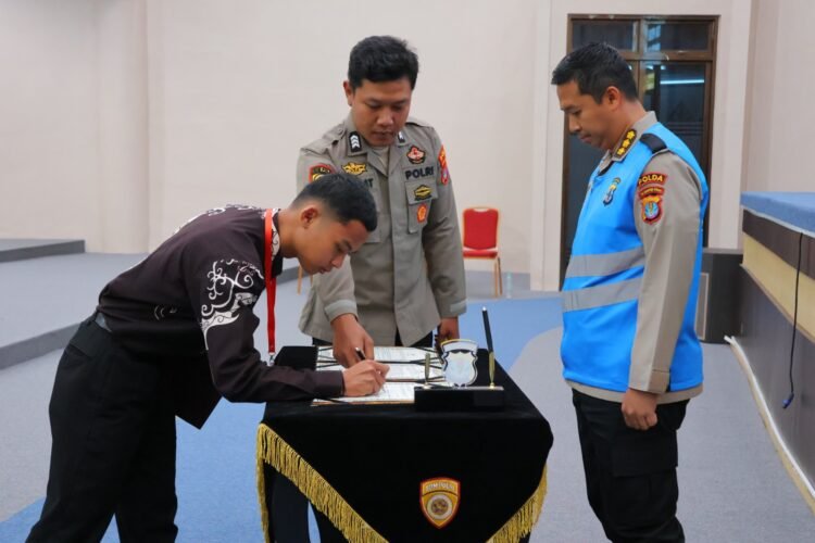 Polda Kaltara Gelar Pengambilan Sumpah dan Penandatanganan Pakta Integritas Seleksi SIPSS T.A. 2026