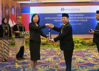 Kepala BI Kaltim Baru Dilantik, Fokus Stabilitas Harga dan Digitalisasi UMKM