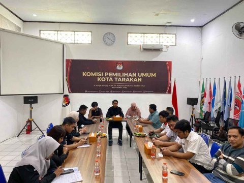 Bawaslu dan KPU Tarakan Selaraskan Pengawasan Pemilu di Luar Tahapan
