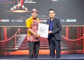 Bangun Kolaborasi Daerah–Pusat, Gubernur Kaltara Raih Indonesia Golden Awards 2026